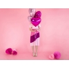 Balon foliowy Serce, 45cm, jasny róż (18