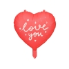 Balon foliowy Serce ''I love you'', 45 cm (18")